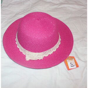 GIRLS EASTER HAT-pink